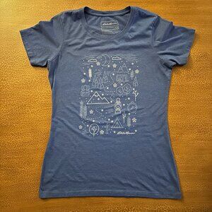 Eddie Bauer Camping Outdoors TShirt - Size Medium